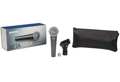 Imagen de Shure BETA 58A Micrófono Dinámico para Voz - Calidad de sonido superior para performances en vivo y estudios de grabación