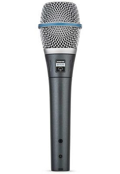 Shure BETA 87A - Micrófono Condensador para Voz - Gran Calidad de Sonido - Ideal para Presentaciones y Grabaciones Profesionales