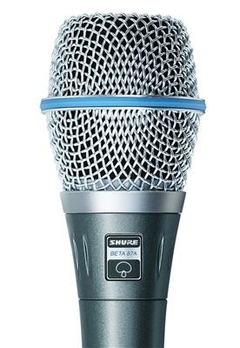 Shure BETA 87A - Micrófono Condensador para Voz - Gran Calidad de Sonido - Ideal para Presentaciones y Grabaciones Profesionales - buy online