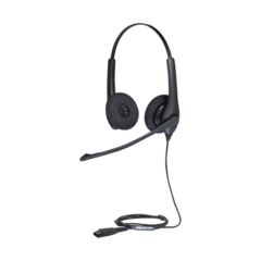 JABRA Jabra Biz 1500 Duo, auricular profesional con cancelación de ruido, ideal para contact center con conexión QD (1519-0157) MOD: BIZ-1500-DUO-QD