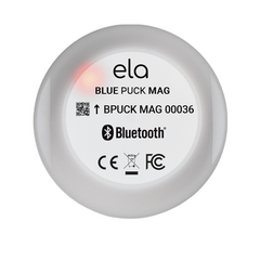 ELA Innovation KIT Sensor Bluetooth / Magnetico / Compatible con Localizadores Vehiculares (Incluye Magneto) / Conteo de aperturas / Alerta de apertura y cierre de puertas / Control de mercancia / Super alcance MOD: BLUEPUCKMAGKIT