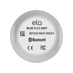ELA Innovation Sensor Bluetooth / Identificación y control de activos / Detección de Movimiento / Identificacion de caja de tractocamiones / Compatible con Localizadores Vehiculares / Super alcance MOD: BLUEPUCKMOV