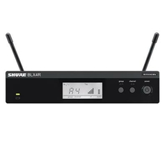 Shure BLX14R/W93-J11 Sistema inalámbrico con micrófono de solapa - Receptor para rack Potente y compacto - Ideal para profesionales del sonido en internet