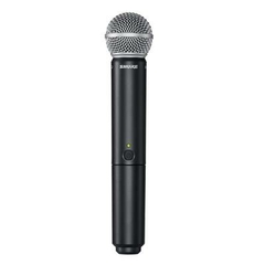 Shure BLX2/SM58-J11 Transmisor de mano inalámbrico para sistema BLX - Micrófono vocal de alta calidad y rendimiento - buy online