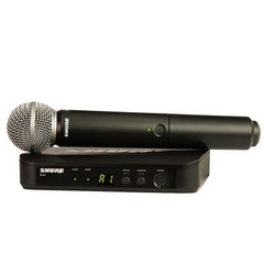 BLX24/SM58-J11 Shure Sistema Inalámbrico con Micrófono de Mano para Voz - Potente y Confiable, Ideal para Presentaciones - Incluye Receptor, Micrófono y Pilas on internet