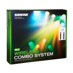 Shure BLX288/PG58-J11 - Sistema inalámbrico doble para voz con micrófonos de mano - Potente y de calidad profesional