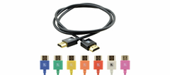 KRAMER C-HM/HM/PICO/BK-1 Ultra–Slim Flexible High–Speed HDMI Cable with Ethernet