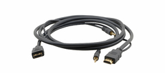 KRAMER C-MHMA/MHMA-3 Cable HDMI Flexible Alta Velocidad con Ethernet y Audio Estéreo 3.5mm
