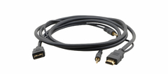 KRAMER C-MHMA/MHMA-25 Cable HDMI Flexible Alta Velocidad con Ethernet y Audio Estéreo 3.5mm