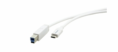 KRAMER C-USB31/CB USB 3.1 GEN–2 Cables USB–C (M) to USB–B (M) — 3ft