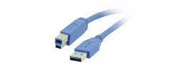 KRAMER C-USB3/AB-3 Cable USB 3.0 A (M) a B (M) - comprar en línea