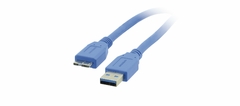 KRAMER C-USB3/MicroB-3 Cable USB 3.0 A (M) a Micro–B (M) - comprar en línea