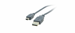 KRAMER C-USB/Mini5 Cable USB 2.0 A (M) a Mini–B 4 pines (M) - buy online
