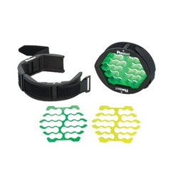 PANDUIT Herramienta Para Peinado y Organización de Cables, Incluye Organizador Verde para Diámetros de Cables de 4.6 a 6.3 mm y Amarillo Para 5.9 a 7.9 mm MOD: CBOT24K