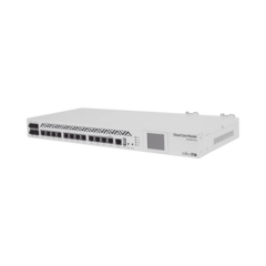 MIKROTIK Cloud Core Router, CPU 36 Núcleos, Througput 16Gbps / 24Mpps, 12 Puertos Gigabit Ethernet, 4 Puertos SFP y 4 GB de memoria, Ideal para IPsec MOD: CCR1036-12G-4S