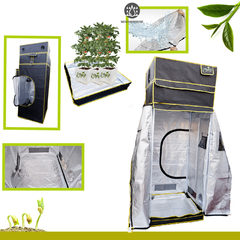 GAPY Gorila Grow Tent Tienda Indoor Hidropónica Calidad Premium, Armario de Cultivo para Interior, 90*90*210/240 cms Mylar 600 D de Alta Densidad. Fácil de Instalar, máxima Calidad y Durabilidad on internet