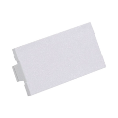 PANDUIT Módulo de tapa ciega (Inserto Ciego), de 1/3, Color Blanco Mate, 1 Pieza CHB2MIW-X
