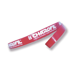 CHAROFIL Rollo de Cinta Strap, 20 mm de Ancho, 25 metros de Largo, Color Rojo MOD: CH-CINTASTR25-RJ