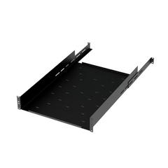 LINKEDPRO BY EPCOM Charola Ajustable para Rack de 19" de 4 postes de 2 Unidad de Espacio. Profundidad de 633 a 816 mm. MOD: CH-QR2