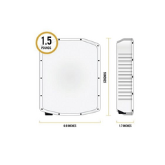 OPTEX Radar Perimetral SpotterRF para una cobertura de 250 metros / Resistente a la corrosión / Opera a 24 - 24.5 Ghz MOD: CK20-CE