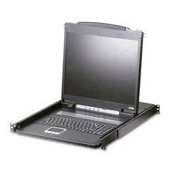 ATEN Consola LCD VGA PS/2 de 19 pulgadas con cable (US99KB/USKB/SPKB)/con (EE. UU./UE) ATEN. CL1000N