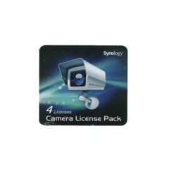 SYNOLOGY Licencia para 4 cámaras IP en servidores SYNOLOGY MOD: CLP-04