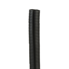PANDUIT Tubo Corrugado Abierto para Protección de Cables, 1in (25.4 mm) de Diámetro, 30.5 m de Largo, Color Negro MOD: CLT100F-C20