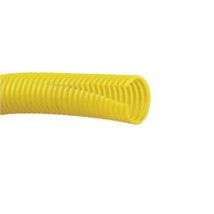 PANDUIT Tubo Corrugado Abierto para Protección de Cables, 1.50in (38.1 mm) de Diámetro, 152.4 m de Largo, Color Amarillo MOD: CLT150F-D4