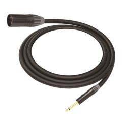 COSMICONN Cable de Audio | XLR 3 Polos Macho a Plug 1/4 in mono | Conector Seetronic Serie M SCMF3 - MP2X | Longitud 3m CMC-MM3-PM-L-3M