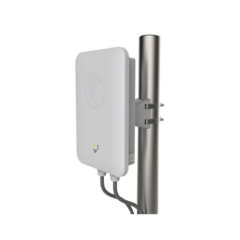 CAMBIUM NETWORKS Access Point WiFi cnPilot e501S para exterior, IP67 grado industrial, Filtros para coexistencia con redes LTE, doble banda, antena sectorial 90-120 grados y puerto PoE secundario MOD: CNPILOT-E501S