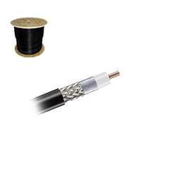 ANDREW / COMMSCOPE Cable coaxial de malla de cobre estañada, 50 Ohms, retardante de fuergo, Carrete de 305 metros MOD: CNT-195/1000