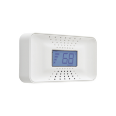 FIRST ALERT Alarma de monóxido de carbono (CO) con batería de 10 años y display digital de temperatura CO710