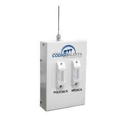 SYSCOM Transmisor de dos pánicos compatible con la central sentry de PIMA requiere radio PIMA de acurdo ala frecuencia MOD: CODE-A-PLUS
