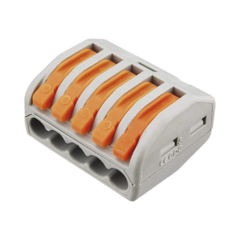 EPCOM POWERLINE Conector Compacto para 1 Cable de Entrada 4 Cables de Salida / Cables Compatibles 12AWG-28AWG MOD: CON-1006
