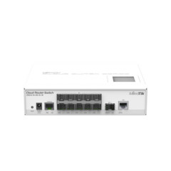 MIKROTIK () Cloud Router Switch Capa 3, 10 Puertos SFP, 1 SFP+ (Escritorio) MOD: CRS212-1G-10S-1S+IN