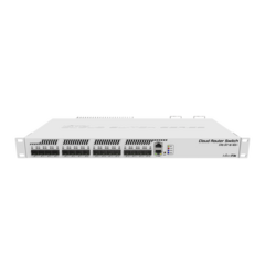 MIKROTIK Cloud Router Switch 16 Puertos SFP+, 1 Puerto Gigabit Ethernet MOD: CRS317-1G-16S+RM