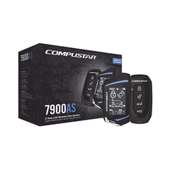 COMPUSTAR Kit de Alarma Vehicular Profesional y arranque remoto todo en uno de dos vías con rango de 1KM compatible con GPS X1-MAX LTE MOD: CS7900-AS