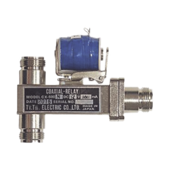 SYSCOM Relevador Coaxial para Antena SPDT, 10-14 Vcc (12 Vcc Nom.), 160 mA, 500 Watt a 1 GHz. MOD: CX-600N