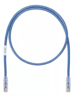 Cable de Parcheo UTP, Cat6A, 26 AWG, CM, Color Azul, 3ft MOD: UTP6ASD3BU
