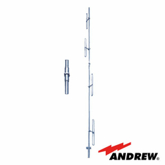ANDREW / COMMSCOPE Antena Base VHF, de 4 Dipolos, Rango de Frecuencia 164-174 MHz. MOD: DB264-C
