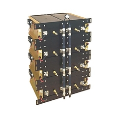 DB SPECTRA Combinador Decibel Products para Montaje en Rack 19", 851-869 MHz, 5 Canales, 150 kHz de Sep. a Tx-Tx, 150 Watt, N Hembras. MOD: DB-8062-F5B
