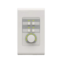 YAMAHA Panel de Control Digital | 1 Volumen | 4 Switches Configurables | Compatible con Procesadores Serie MA, PA, y MTX MOD: DCP1V4S