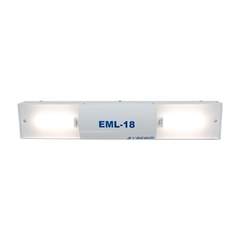 EPCOM INDUSTRIAL Lámpara Fluorescente de Respaldo 18 W con Cargador Inteligente. MOD: EML-18V2