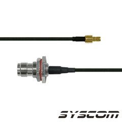 EPCOM INDUSTRIAL Cable RG174, con conectores SMB/TNC de 30 cm. MOD: SSMB-174-TNCH-30