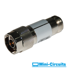 MINI CIRCUITS Atenuador en Línea de 10 dB, 1 W, CD-6 GHz, Conectores N Macho-Hembra. MOD: UNAT-10