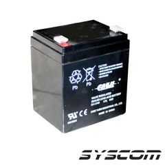 SYSCOM Batería de Respaldo a 12 Vcc / 4 Ah. MOD: WP-45-12-P