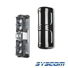 SYSCOM Detector de rayo fotoeléctrico para 50 mts. Incluye receptor y transmisor MOD: ABH50L
