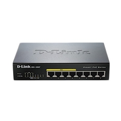D-LINK Switch PoE Gigabit Ethernet No-Administrable de 8 puertos MOD: DGS1008P