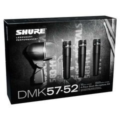 DMK57-52 Shure Kit de Micrófonos para Batería - Excelente calidad de sonido e ideal para grabación profesional - buy online
