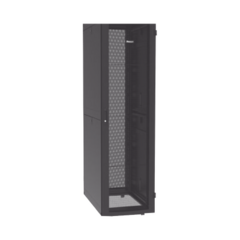 PANDUIT Gabinete Net-Verse para Centros de Datos, 45UR, 600mm de Ancho, 1200mm de Profundidad, Fabricado en Acero, Color Negro MOD: DNE6522B